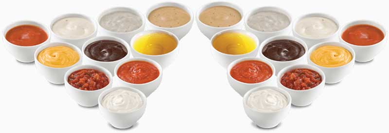 Sauces au choix